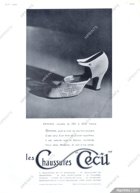 Cecil (Shoes) 1929