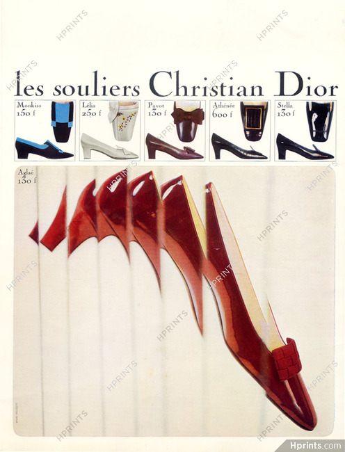 Christian Dior (Shoes) 1966 Photo Walcott