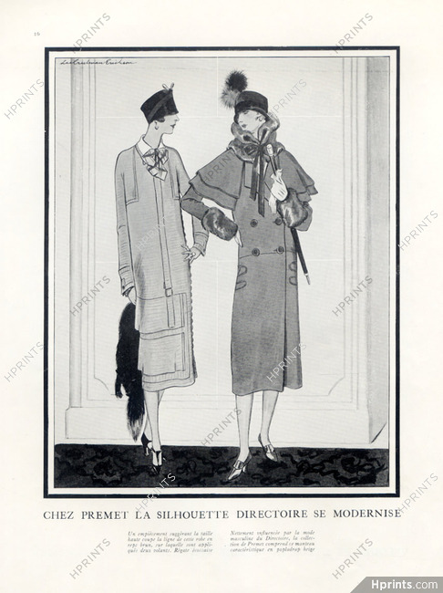 Premet (Couture) 1924 Coat, Lee Creelman Erickson