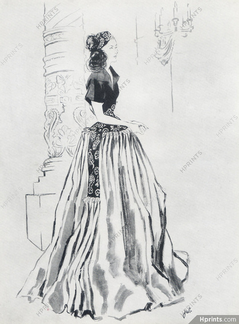 Jeb 1948 Evening Gown