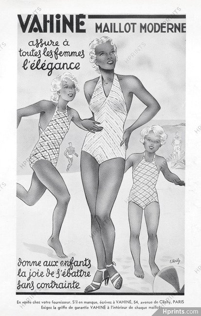 Kestos (Swimwear) 1938 Vahiné