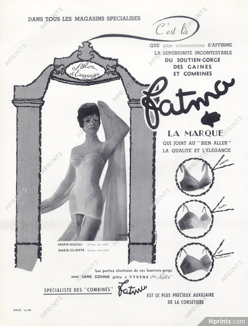 Fatma (Lingerie) 1962 Corselette