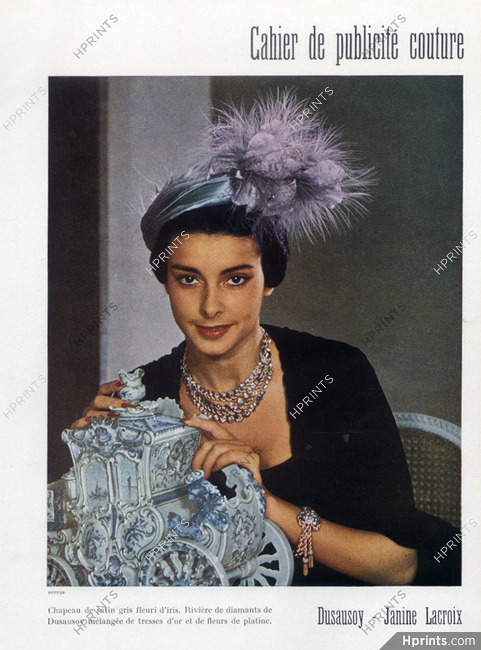 Dusausoy 1948 Bracelet, Necklace, Janine Lacroix (Millinery)