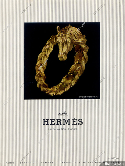Hermès (Jewels) 1966 Bracelet Tête de Cheval, Head of Horse