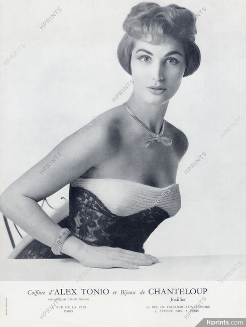 Alex Tonio (Hairstyle) 1956 Chanteloup Jewels