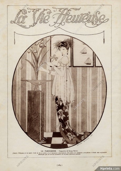 George Barbier 1913 Fashion Illustration