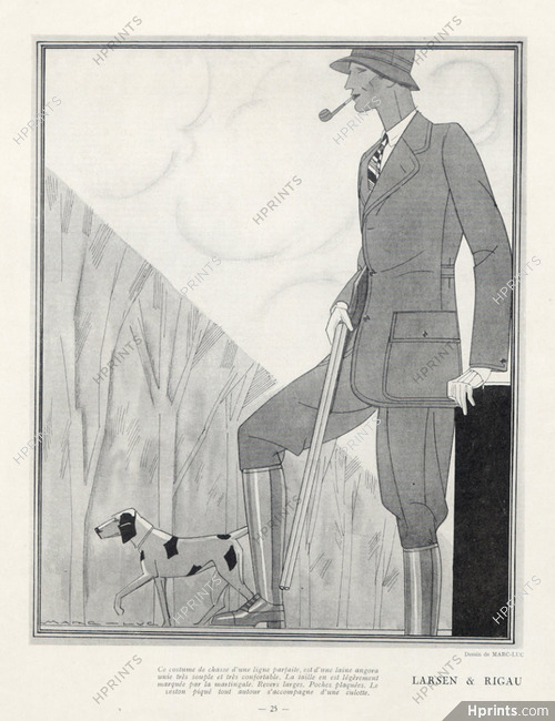 Larsen & Rigau (Men's Clothing) 1929 Marc-Luc