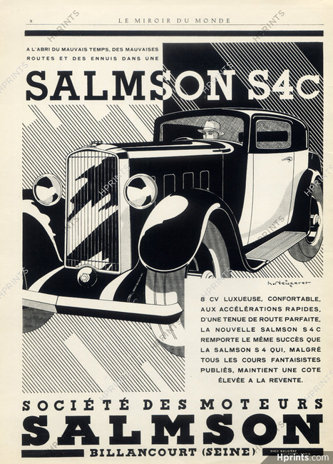 Salmson (Cars) 1932 H. Neuzeret