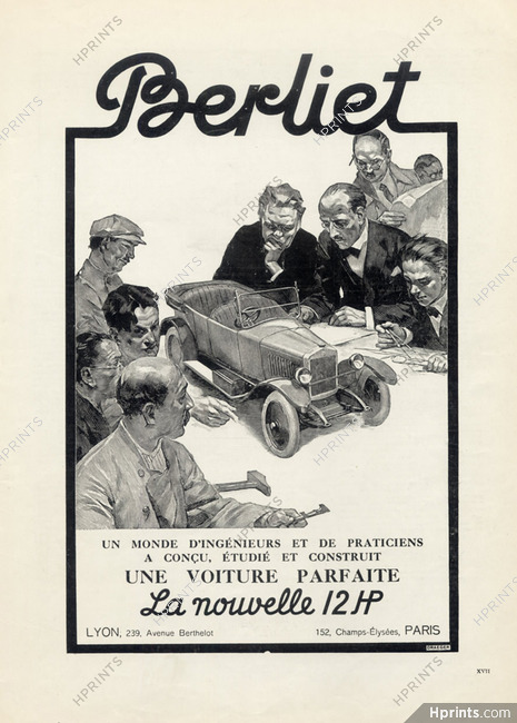 Berliet (Cars) 1923