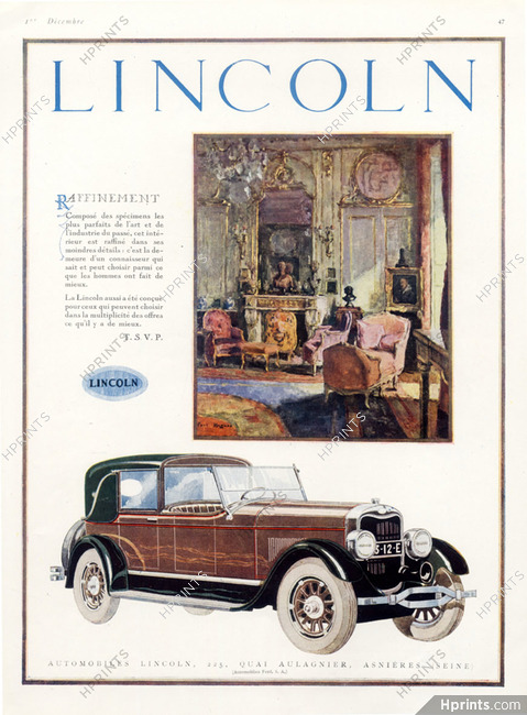 Lincoln (Cars) 1926