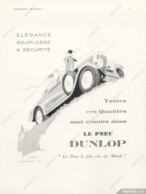 Dunlop (Tyres) 1930 Geo Ham