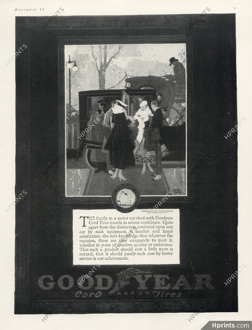 Goodyear (Tyres) 1916 Myron Perley