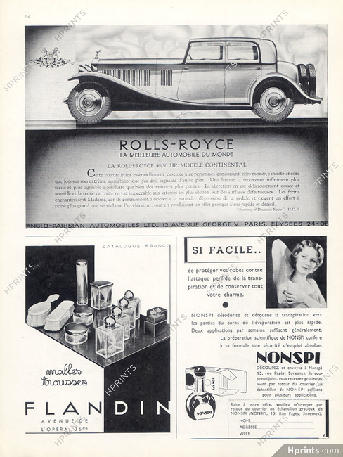 Rolls-Royce (Cars) 1932