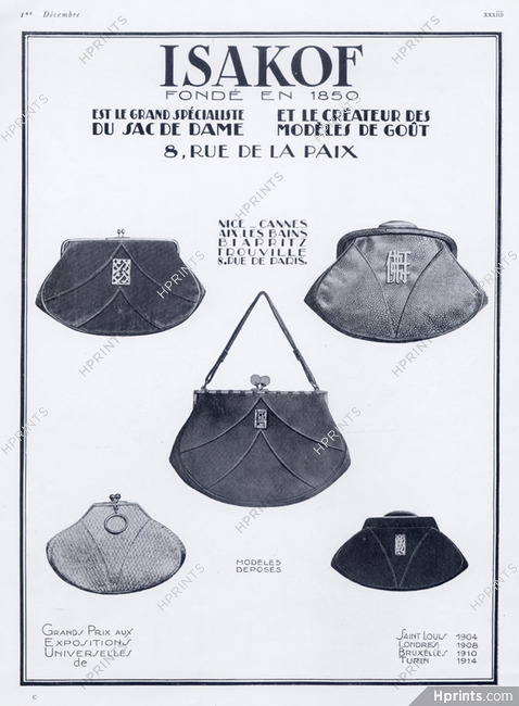 Isakof (Handbags) 1926