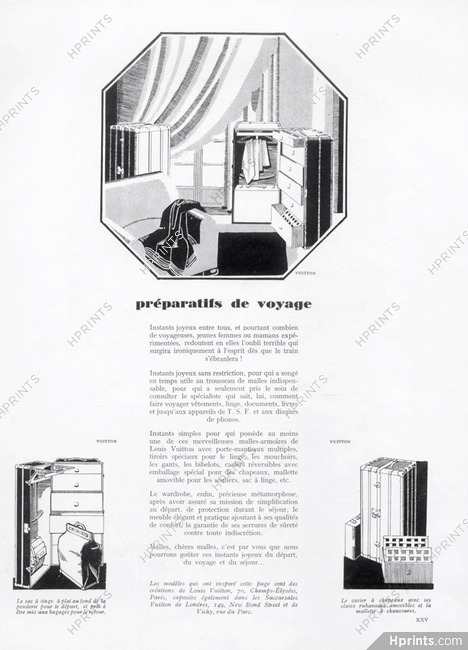 Louis Vuitton (Luggage) 1927