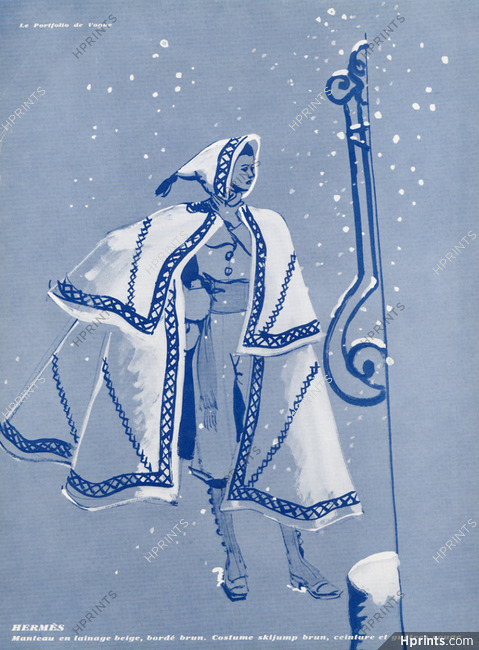 Hermès 1938 Winter Sports, Jean Pagès
