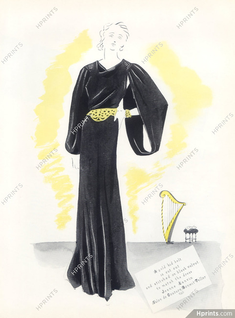 Jeanne Lanvin 1935 Jean Hugo