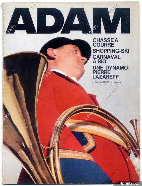 Adam 1963 N°278 Magazine for Men, 82 pages