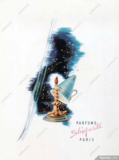Schiaparelli (Perfumes) 1945 Robert Falcucci, Sleeping
