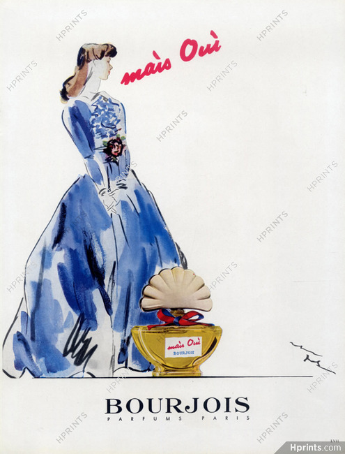 Bourjois (Perfumes) 1947 Mais Oui, Robert Polack