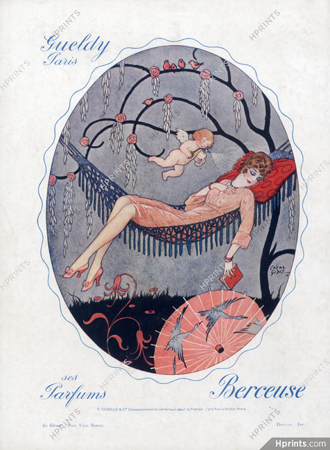 Gueldy (Perfumes) 1919 Berceuse, César Giris