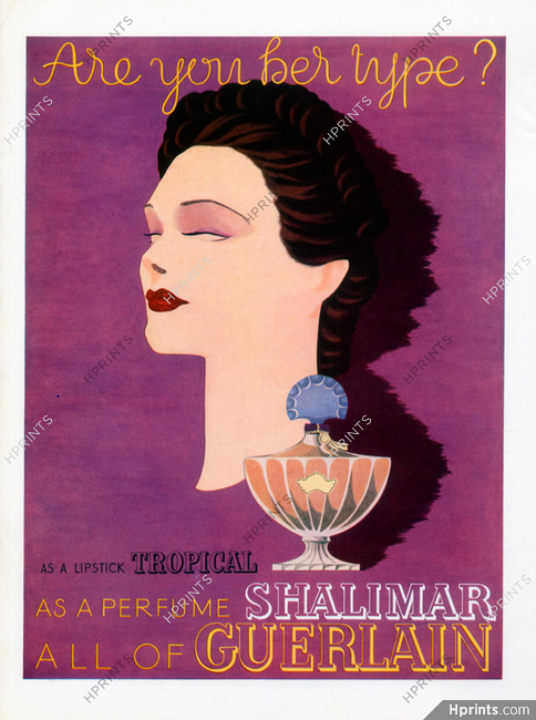 Guerlain (Perfumes) 1937 Shalimar, Darcy