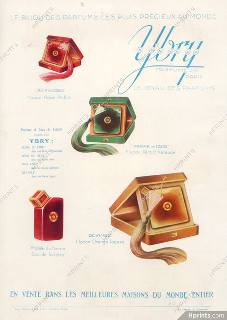 Ybry (Perfumes) 1917 Le Bijou des Parfums