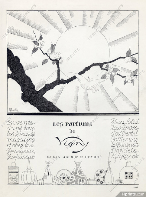 Vigny (Perfumes) 1920 Charles Martin