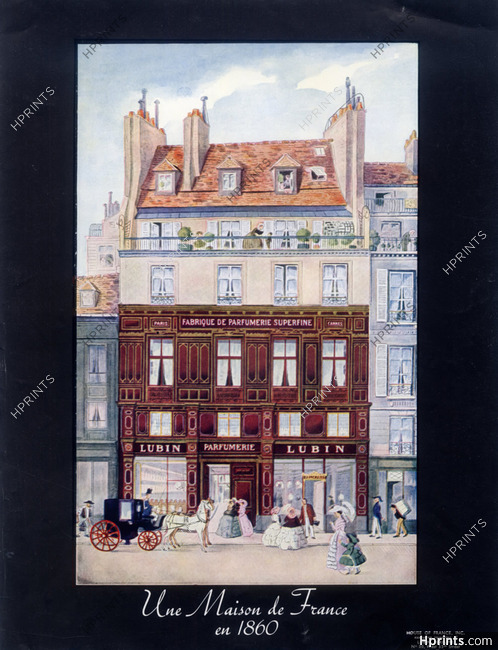 Lubin (Perfumes) 1947 Shop Window