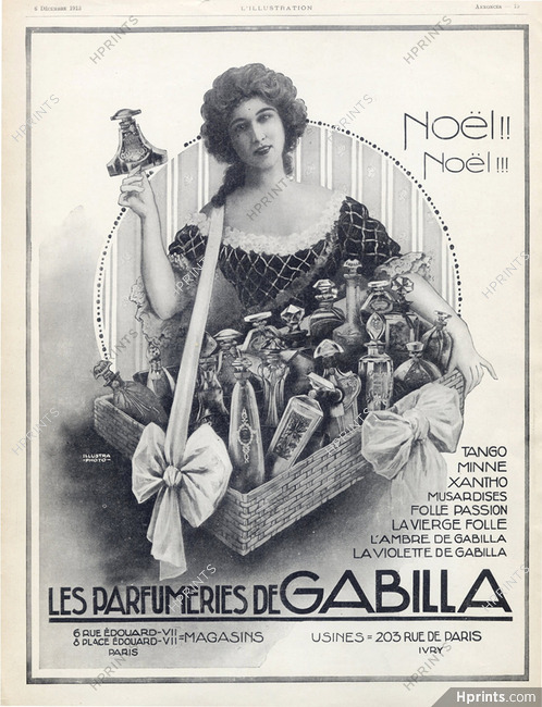 Gabilla (Perfumes) 1913 Tango