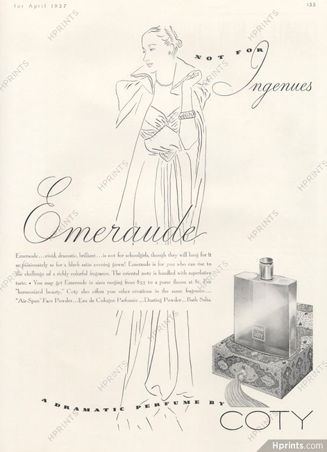 Coty (Perfumes) 1937