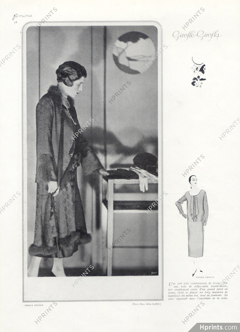 Nicole Groult (Couture) 1924 Photo Laure Albin Guillot
