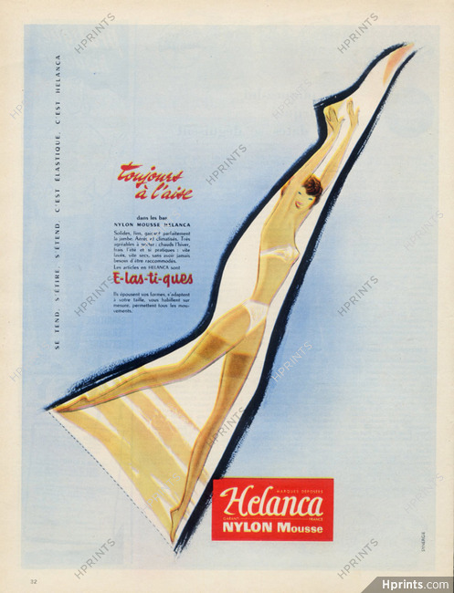 Helanca (Hosiery, Stockings) 1957