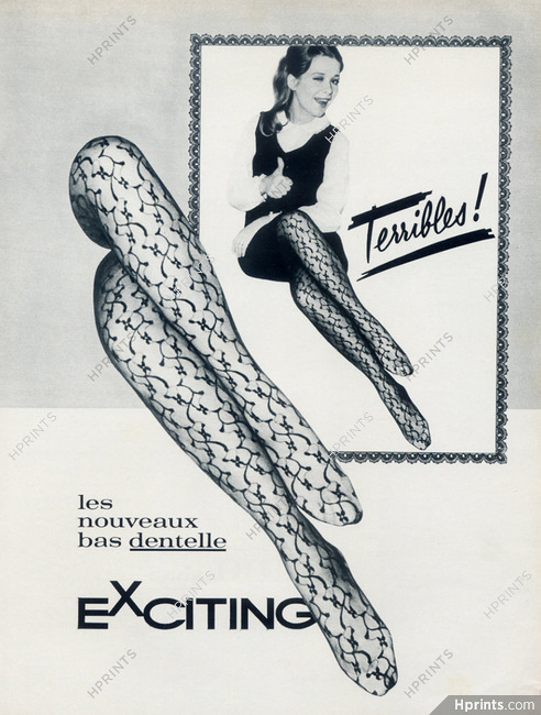 Exciting (Stockings) 1965 Bas-dentelle, Photo de Toledo
