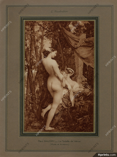 Paul Baudry 1929 La Toilette de Venus, Nude