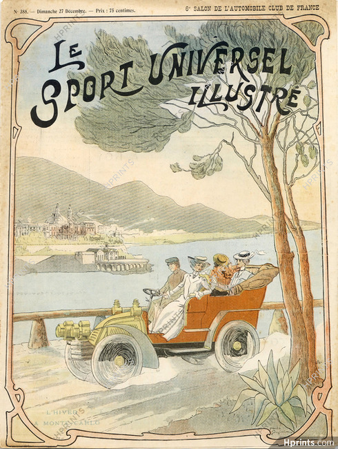 Paolo Guglielmin 1894 Monte Carlo, Le Sport Universel Illustré