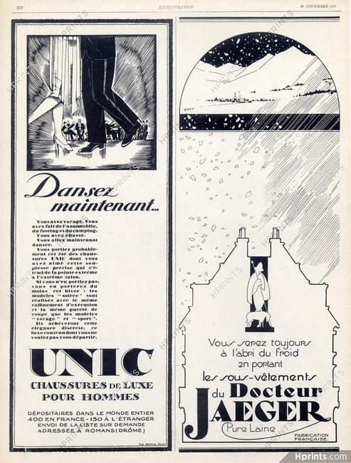 Unic (Shoes) & Jaeger (Underwear) 1927 Dancer