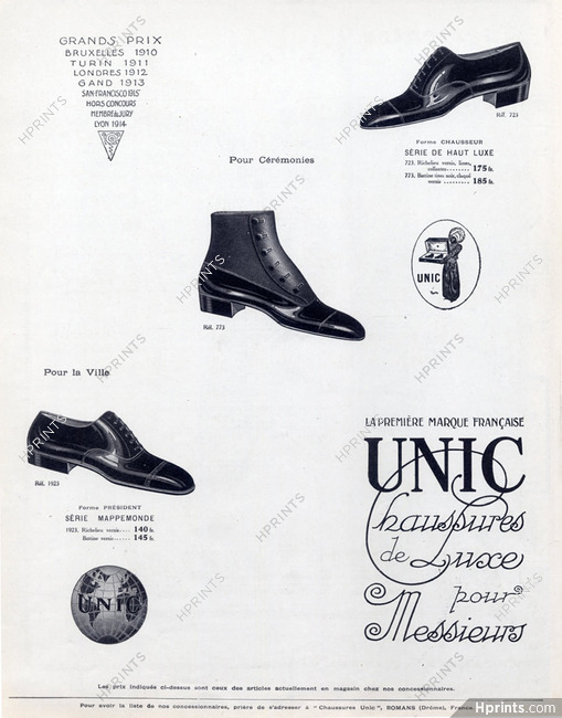 Unic (Shoes) 1925