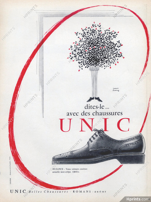 Unic (Shoes) 1964 Jacques Charmoz