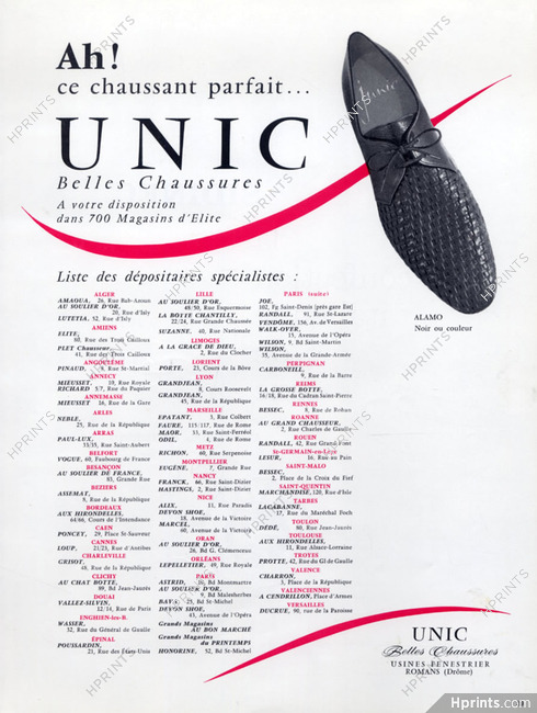 Unic (Shoes) 1962