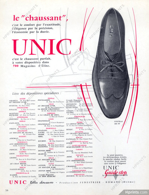 Unic (Shoes) 1960