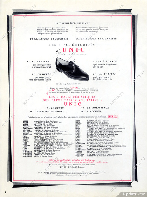 Unic (Shoes) 1959