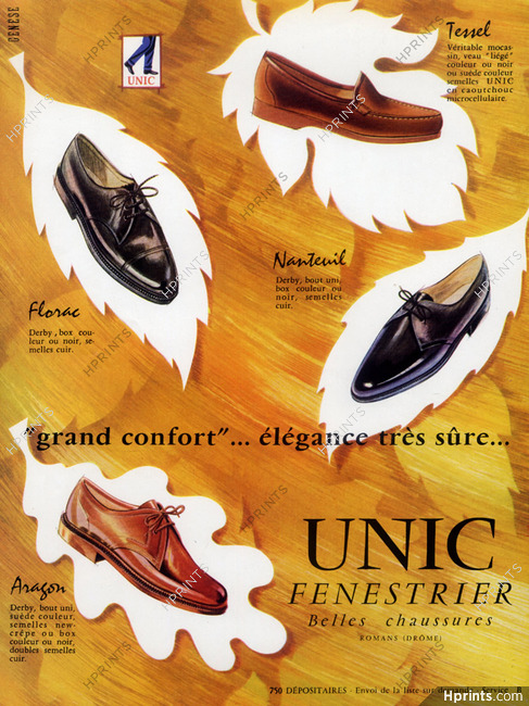 Unic (Shoes) 1955 Jean Mercey