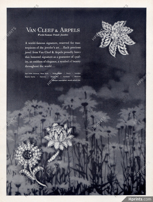 Van Cleef & Arpels (Jewels) 1961 Flowers Clips