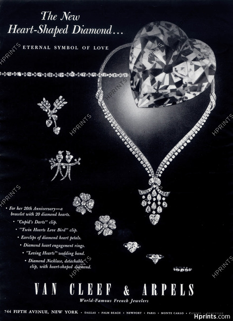 Van Cleef & Arpels 1954 Heart-Shaped Diamond