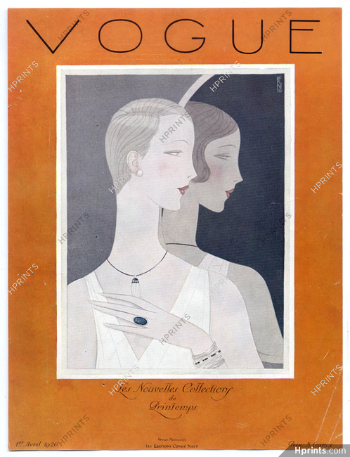 Eduardo Garcia Benito 1926 Art Deco, Vogue Cover