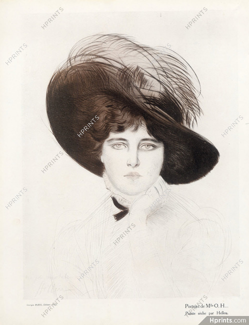 Paul-César Helleu 1908 Portrait