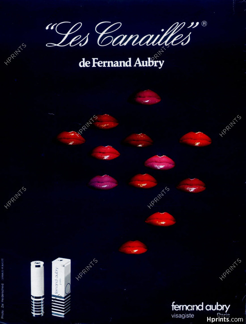 Fernand Aubry (Cosmetics) 1974 Lipstick, Photo Zai Heiderscheid
