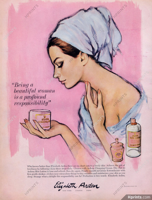 Elizabeth Arden (Cosmetics) 1966 (Pink Version A)