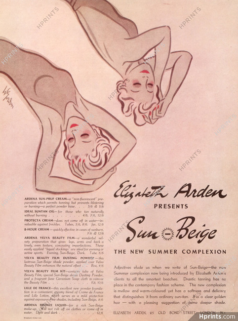 Elizabeth Arden (Cosmetics) 1937